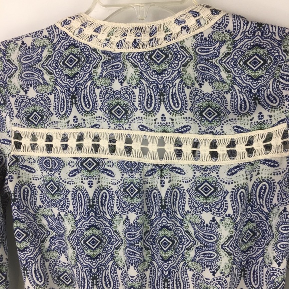 Romeo & Juliet Couture Sexy Paisley Print Romper - Picture 9 of 9